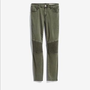 Pistola olive moto detail pants